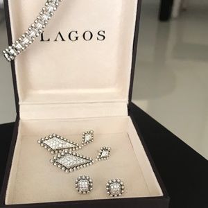 Lagos CAVIAR SPARK Diamond Stud Earrings